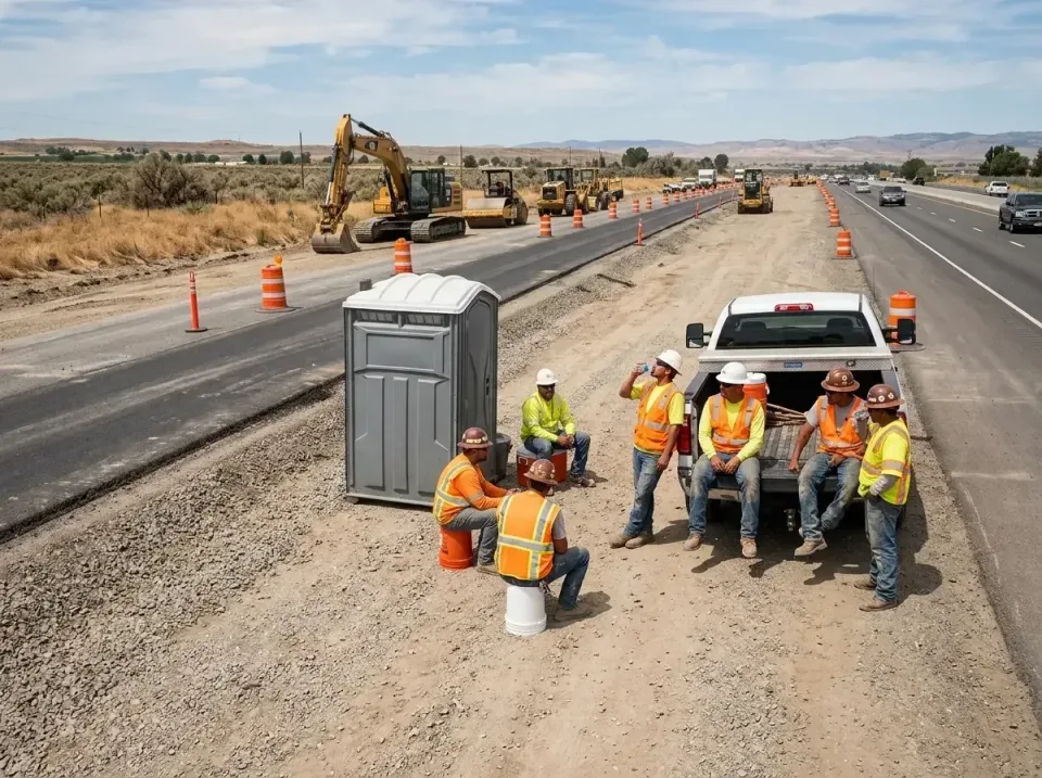 highway-road-construction-crew-007 — frequently asked questions, Porta Potty and Restroom Rentals in Six Mile Run, NJ